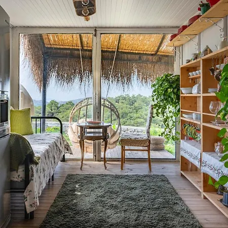 펜션 Teos Retreat Houses-passiflora 이즈미르