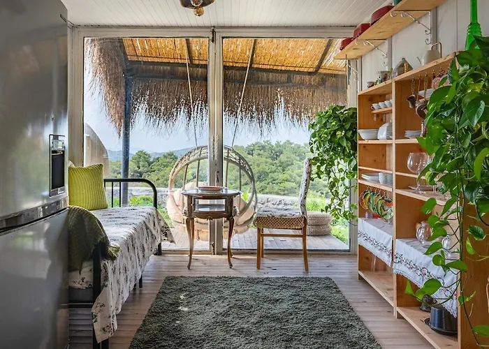 펜션 Teos Retreat Houses-passiflora 이즈미르