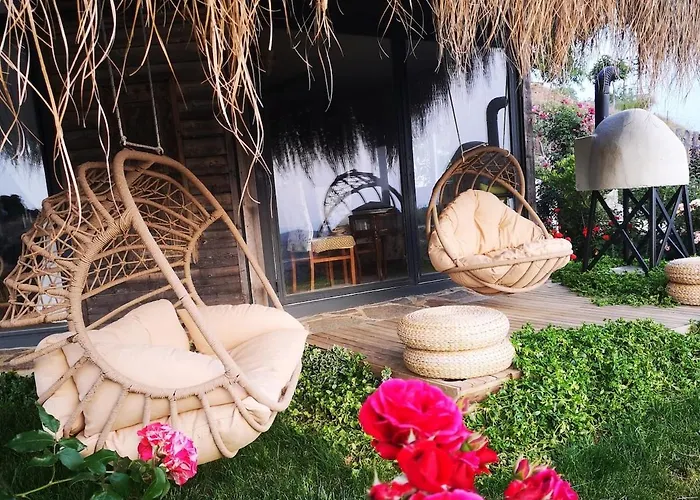 펜션 Teos Retreat Houses-passiflora 이즈미르